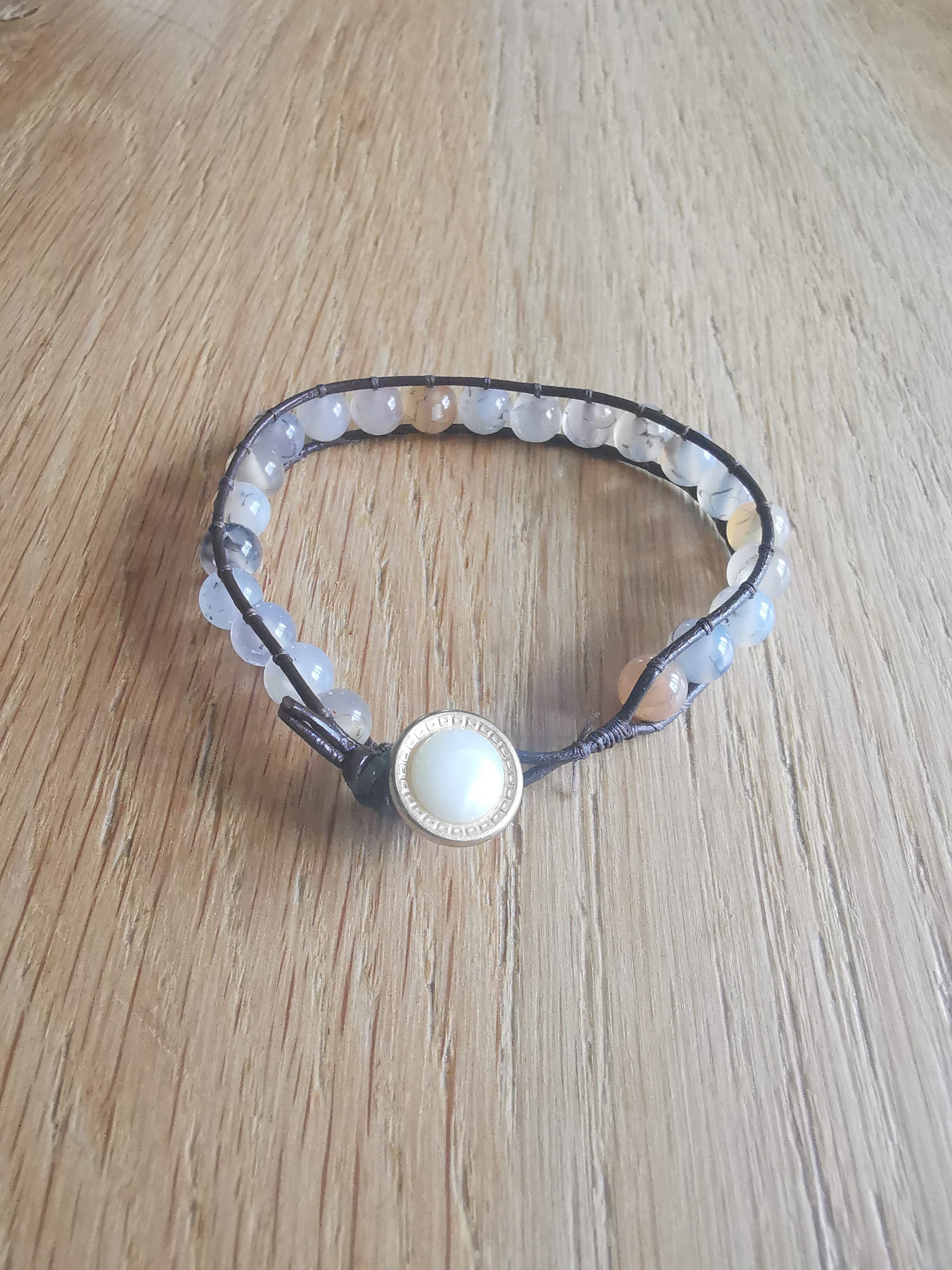 Wrap 1 rang agate – Image 2